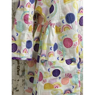 ISADORA TUNIC -  POP RAINBOWS AND TREES - LARGE