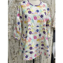 KAMALA DESIGNS TOMMIE TUNIC - POP RAINBOWS