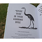 EFFIN' BIRDS - FUNNY BIRD IDENTIFICATION BOOK