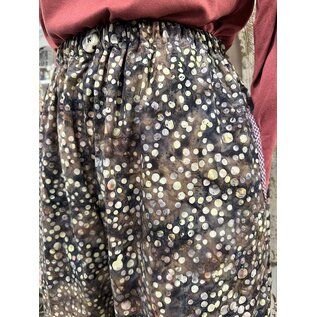 MIDORI PANT - BROWN DOT BATIK - MEDIUM