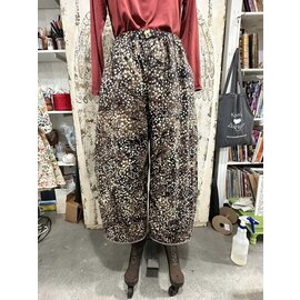 MIDORI PANT - BROWN DOT BATIK - MEDIUM