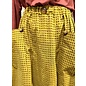 KAMALA DESIGNS OONA SKIRT - CURRY WITH BROWN DOTS - SMALL