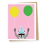 BIRTHDAY - AWESOME RACCOON