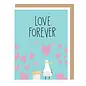 BLANK CARD - LOVE FOREVER SEAGULL