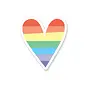 STICKER - RAINBOW HEART