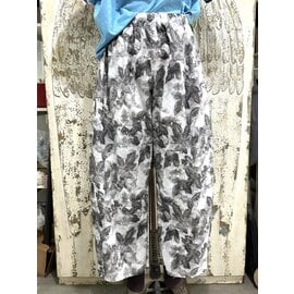 KAMALA DESIGNS KATE PANT-  SHADOW LEAVES