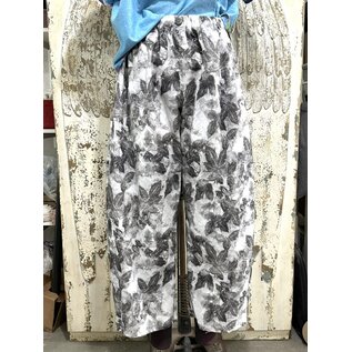 KAMALA DESIGNS KATE PANT-  SHADOW LEAVES