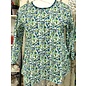 KAMALA DESIGNS TEA TOP - ESTEE MCLEOD BIRDS PRINT-