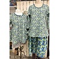 KAMALA DESIGNS TEA TOP - ESTEE MCLEOD BIRDS PRINT-