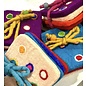 FAIR TRADE FELT POLKA DOT COASTERS