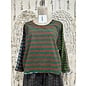 KAMALA DESIGNS KAMALA TOP - STRIPE MEDLEY