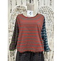 KAMALA DESIGNS KAMALA TOP - STRIPE MEDLEY