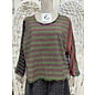 KAMALA DESIGNS KAMALA TOP - STRIPE MEDLEY