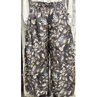 MIDORI PANT - EARTHY LEAVES - MEDIUM