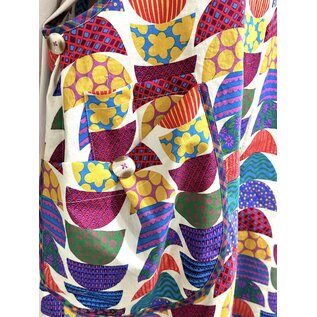 KAMALA DESIGNS APRIL APRON -  STACKED BOWLS  M/L