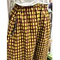 KAMALA DESIGNS JESSE CROPPED PANT -  ACORN AND OLIVE OVALS- SIZE MEDIUM