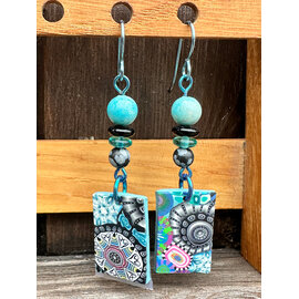 KAMALA DESIGNS HAND CRAFTED KATE EARRINGS - 30