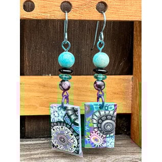 KAMALA DESIGNS HAND CRAFTED KATE EARRINGS - 30
