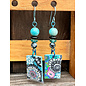 KAMALA DESIGNS HAND CRAFTED KATE EARRINGS - 30