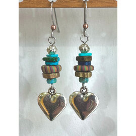 KAMALA DESIGNS HAND CRAFTED KATE EARRINGS - 106