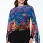 GEORGETTE SCARF - JEWEL FLORALS