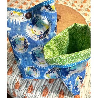 One Of A Kind Handmade Item USEFUL LITTLE BAG - GARDEN SPIRIT