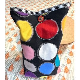 One Of A Kind Handmade Item USEFUL LITTLE BAG - GIANT DOTS