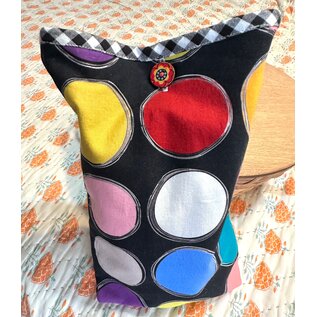 One Of A Kind Handmade Item USEFUL LITTLE BAG - GIANT DOTS