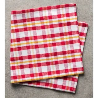 COTTON NAPKIN - PLAID
