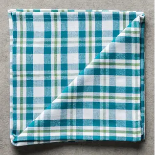 COTTON NAPKIN - PLAID