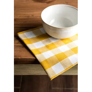 COTTON NAPKIN - BIG CHECK