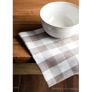 COTTON NAPKIN - BIG CHECK