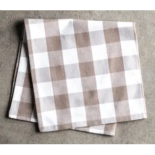 COTTON NAPKIN - BIG CHECK