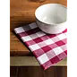 COTTON NAPKIN - BIG CHECK