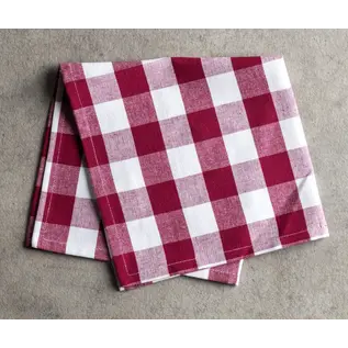 COTTON NAPKIN - BIG CHECK
