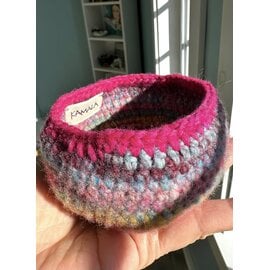 WOOL  BOWL - RAINBOW