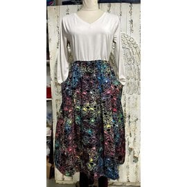 KAMALA DESIGNS OONA SKIRT - SUNSET BATIK