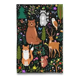 WOODLAND FRIENDS TOWEL