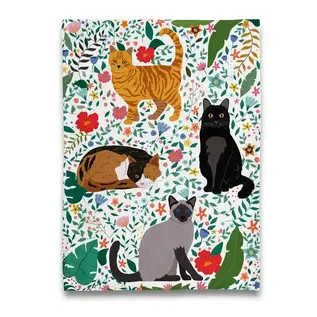 GARDEN CATS TOWEL