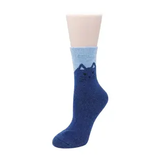 PEEKING CAT SOCKS - WOOL BLEND