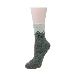 PEEKING CAT SOCKS - WOOL BLEND