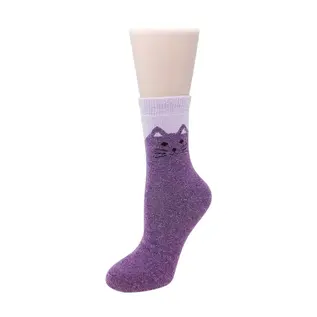 PEEKING CAT SOCKS - WOOL BLEND