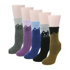 WOOLY CAT SOCKS