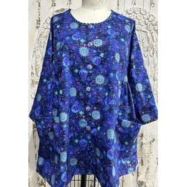ISADORA TUNIC -  CELESTIAL - BUTTON FRONT