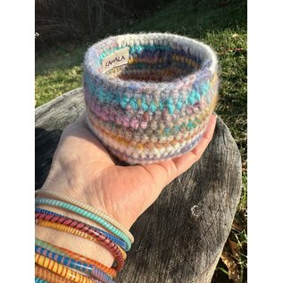 HANDMADE WOOL BOWL - SUMMER