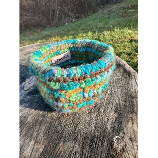 HANDMADE WOOL BOWL - DESERT