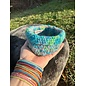 HANDMADE WOOL  BOWL - tropics