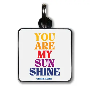 QUOTABLE DOG TAG - YOU ARE MY SUNSHINE