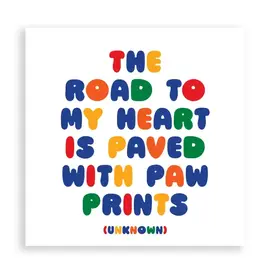 QUOTABLE MAGNET THE ROAD TO MY HEART