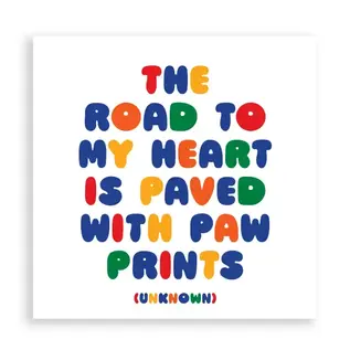 QUOTABLE MAGNET THE ROAD TO MY HEART